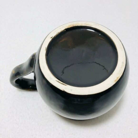 Happy Retirement Present Gift Mug Art 3D Molded Raised Brown Ceramic Work Staff - Picture 4 of 10